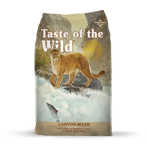 TASTE OF THE WILD CANYON RIVER FELINE SALMON X 5 LBS