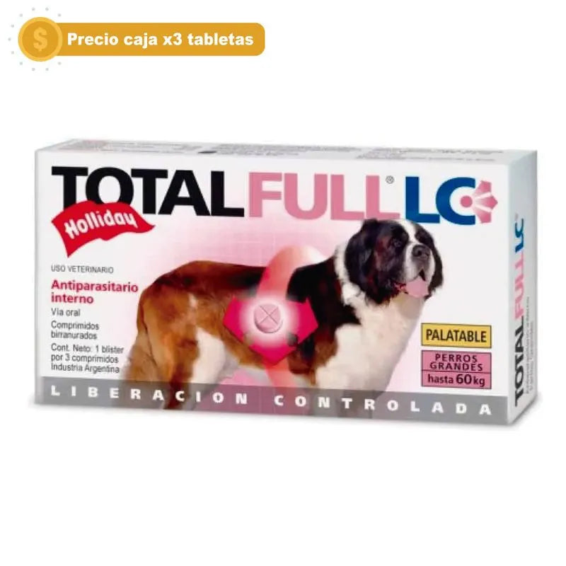 Total f lc perros grandes hasta 60 kg para perro