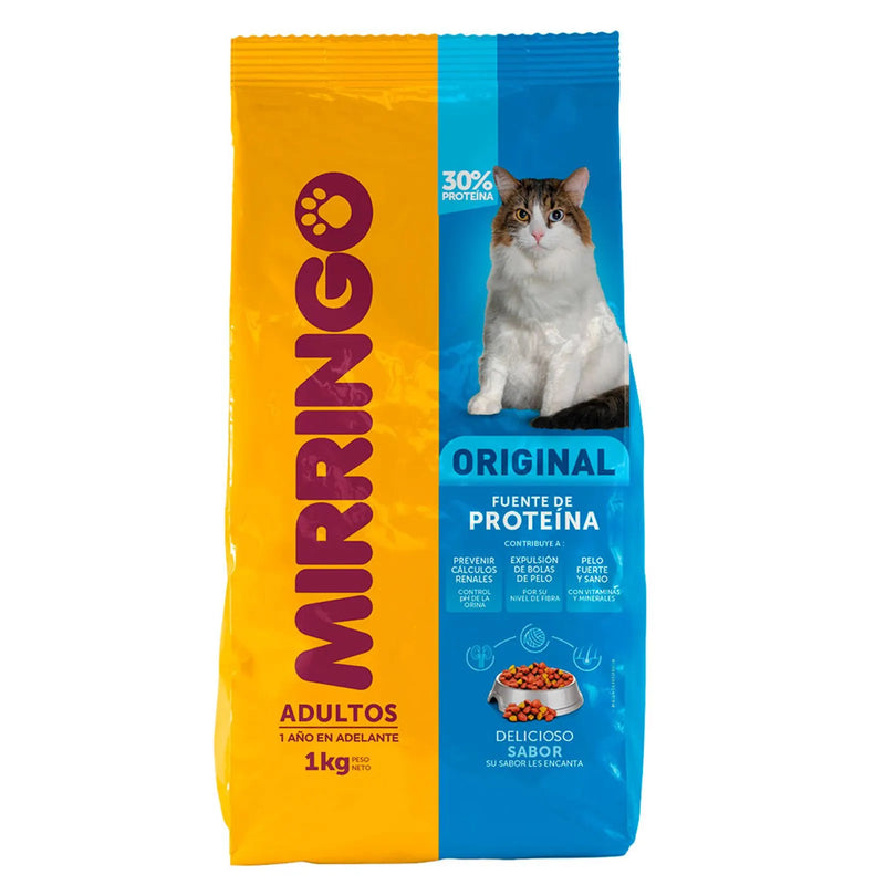 Alimento para gatos Mirringo original adultos