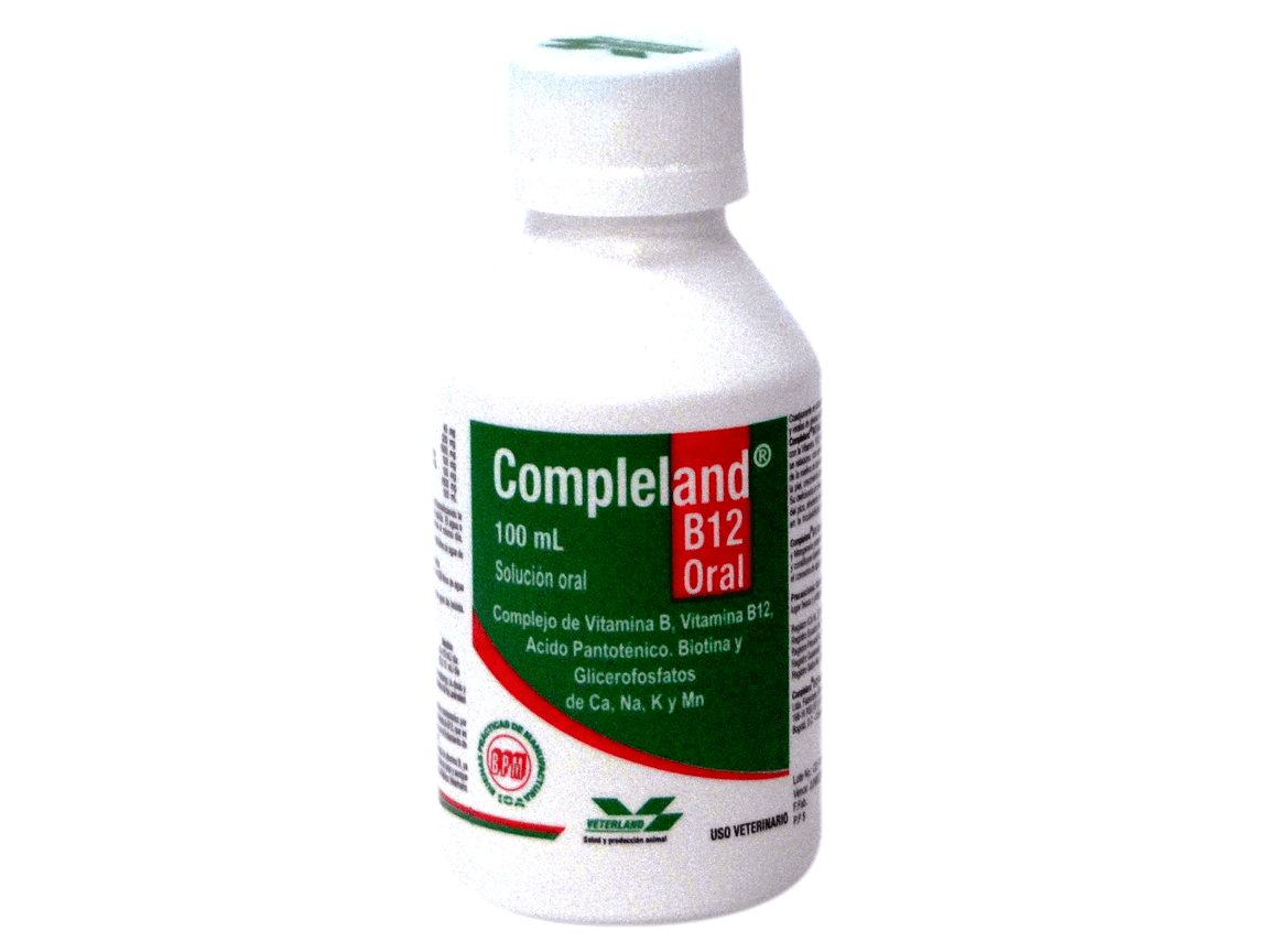 COMPLELAND B12 ORAL FCO X 100 VETERLAND