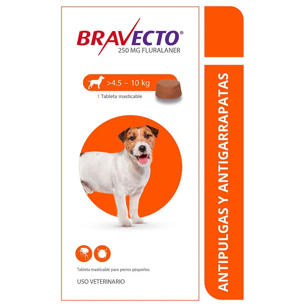 BRAVECTO 2 - 4.5 KG X 1 TAB