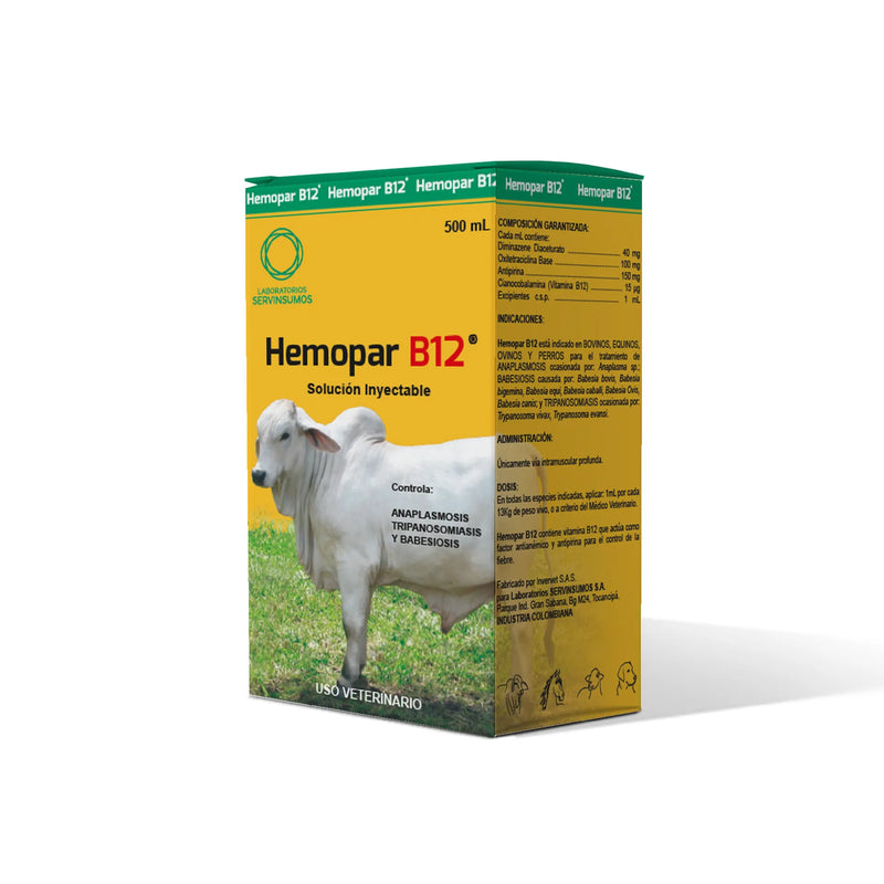 HEMOPAR B12 SERVINSUMOS