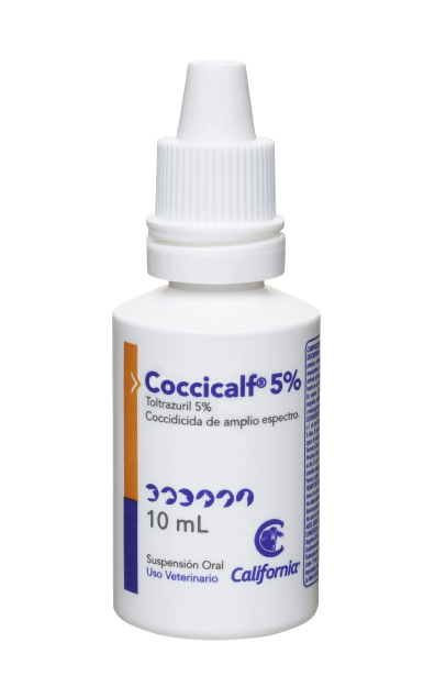 COCCICALF 5% SUSP JGA X 15 ML CALIFORNIA